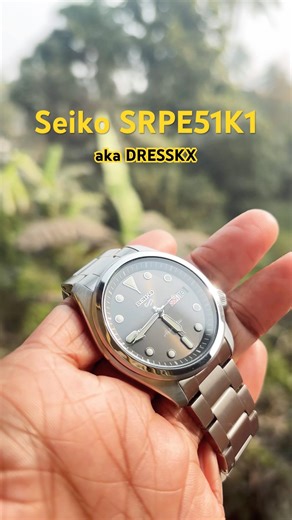 Perfect Automatic Watch Seiko SRPE51K1⌚️#shorts #viral #youtubeshorts #watch #ytshorts #seiko
