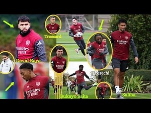 INSIDE ARSENAL TRAINING SESSION Ahead of the Champions League | High Intensity & Tactical Prep!