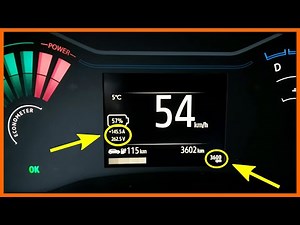 Dacia Spring ● Display Amps, Volts and RPM on the dash