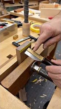 Half-Blind Dovetails, A Smarter way to cut them! #woodworking #handtools #dovetails