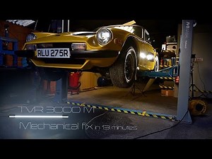 TVR 3000M mechanical fix in 13 minutes