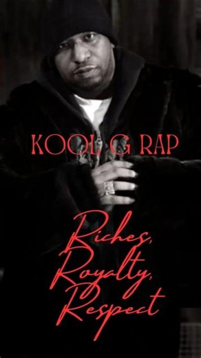 Fast Life #Kool G Rap #Hip-Hop Legend