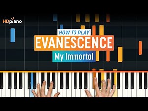 How to Play "My Immortal" by Evanescence | HDpiano (Part 1) Piano Tutorial