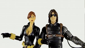 Review: Marvel Legends Winter Soldier & Black Widow 6" Inch Review (Hasbro) Action Figure Toy