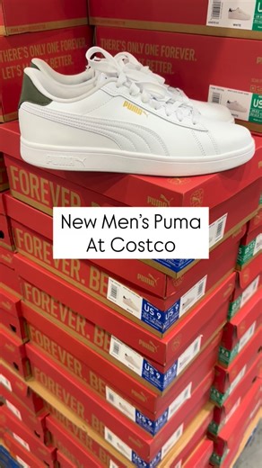 Found these Puma Men’s Court Shoes at Costco and they’re such a solid everyday sneaker 🙌 Clean, classic look that goes with everything! #costcofinds #pumastyle #menssneakers #everydaystyle #casual | Costcothisweek