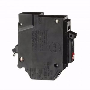 ABB Q-Line® THQL1115PGFT Ground Fault Circuit Breaker • 15 Amp Single-Pole Breaker • GFCI Protection • 120/240 VAC • 10 kAIC Interrupt Rating • Plug-On Neutral Breaker for Load Centers