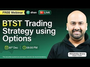 BTST Trading Strategy Using Options
