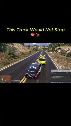 This Truck Won't Stop! 🛑❌ #shorts#gta