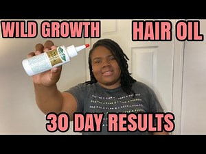 WILD GROWTH HAIR OIL REVIEW|30 DAY CHALLENGE RESULTS 2021|Lovebrittnyj