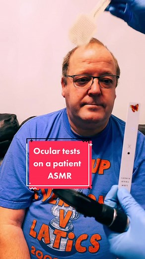 Optometrist ASMR: Ocular Tests on a Patient