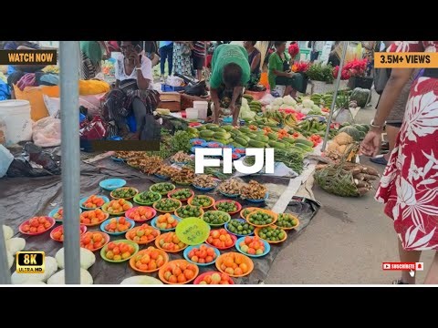 Unbelievably Cheap Food Market + City Tour! Explore Suva, Fiji, with $1
