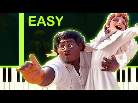 We Don't Talk About Bruno | Disney's Encanto - EASY Piano Tutorial