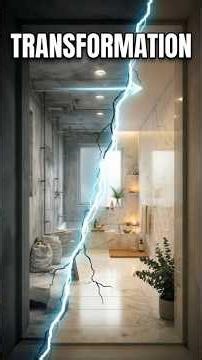 Salle de Bain Spa Moderne | Avant / Après Incroyable #interiordesign #home #architecture