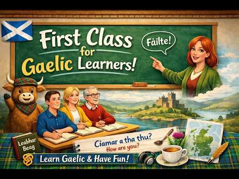 Learning Scottish Gaelic - the first lesson