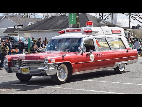 Fire Truck Parade Belmar Saint Patrick's Day Parade 3-5-23