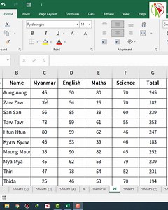 29K views · 4.3K reactions | Excel က ကိန်းဂဏန်းတွေကို ကြီးစဉ်ငယ်လိုက် / ငယ်စဉ်ကြီးလိုက်စီနည်း | COL - Computer Online Learning | Facebook