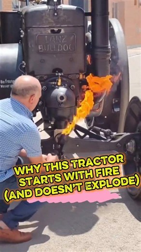 13K views · 87 reactions | Why This Tractor Starts With Fire (And Doesn’t Explode) Follow for More Mechanics/Mechanical Principal, Science and Technology Videos. Like❣️ comments Share . #dieselengine #dieselengines #engine #mechanics #mechanical | 1 Minute Crafts | Facebook