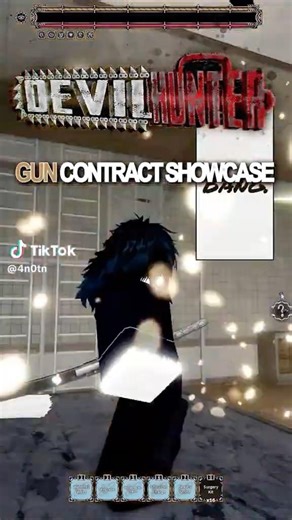 Gun Devil Contract Showcase #roblox #devilhunter #chainsawman #fyp #viral #newrobloxgame