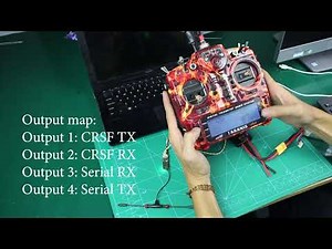 Guideline how to make wireless connection to INAV via TBS Crossfire Tx + TBS Micro rx V2 Y