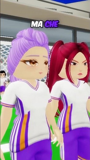 RUMI AND THE SAJA BOYS FACE OFF IN A SOCCER MATCH! 😱⚽ #roblox #robloxshorts #brookhaven