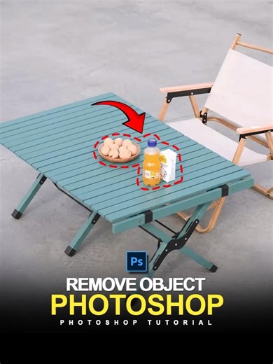 Erase Unwanted Objects in Seconds | Photoshop Tutorial