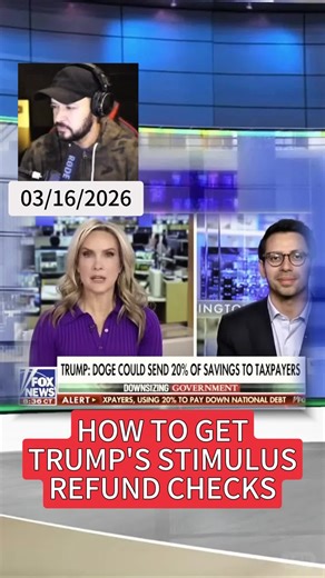 How Will Trump's New Dividend Checks Impact You? 💰🤔 #stimuluscheck #finance #trending #story #fy #news #fypシ #fyp #storytime #pov #steveram3 #foryou #viral #steveram #tiktok