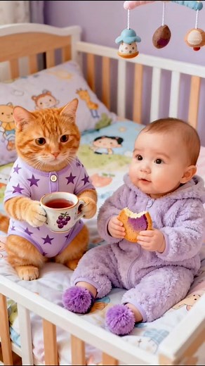 The baby farted but it really smells bad. | Soang