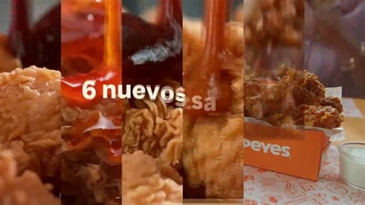 Popeyes Alitas TV Spot, 'Seis piezas: $5.99 dólares'