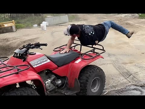FOURTRAX FREESTYLING and gasoline in a pressure washer