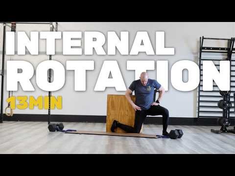 13-Min Loaded Hip Mobility (Internal Rotation)