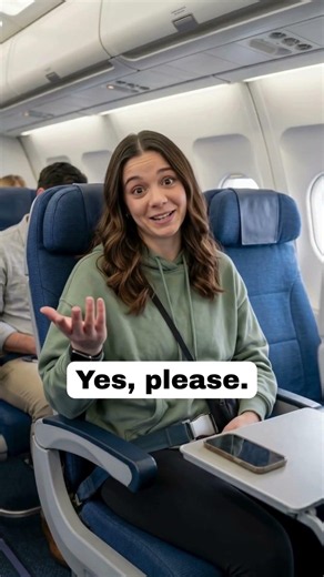 ✈️ Seat Swap on a Plane #englishlearning #englishtips #shorts