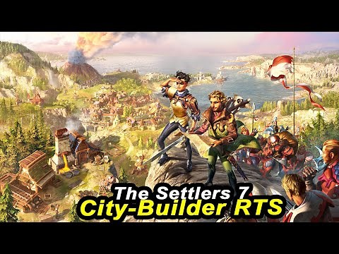 The Settlers 7 FULL PLAYTHROUGH - Beautiful Citybuilder CLASSIC Strategy Gameplay Lets Play