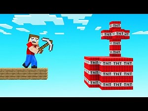 I Found A SECRET TNT ISLAND In Minecraft Skyblock!