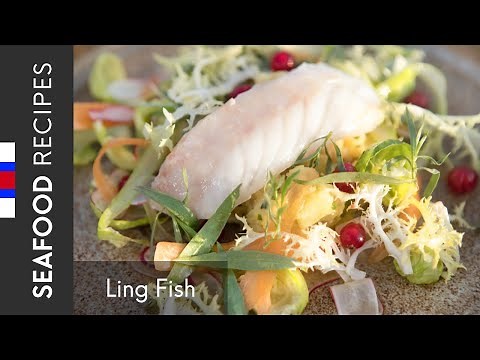 Ling fish fillets poached in olive oil (how to prepare and cook ling fish) | Recipe