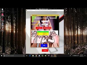 Voting System using Java Swing | Desktop App