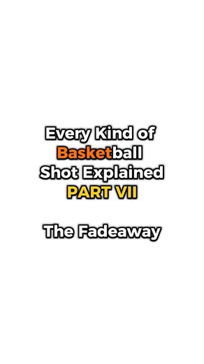 Basketball Shot: The Fadeaway 🏀 #explained #basketball