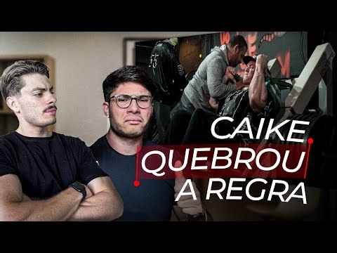 CAIKE TREINOU COM MR. SAIZEN NA RETROFLEX!