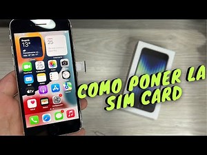 iPhone SE 2022 5G ☑️How to Install the SIM Card 📲#MobileOrientator