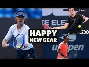 Sponsorship changes and racquet switches on the pro tour