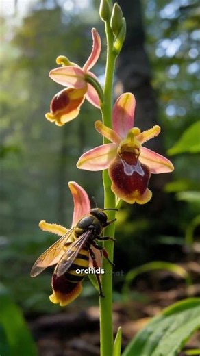 Nature’s Living Cheat Code: How Flowers Trick Bees #naturefacts #facts #animals #bees
