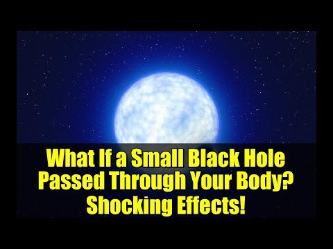 What If a Small Black Hole Passed Through Your Body? Shocking Effects!
