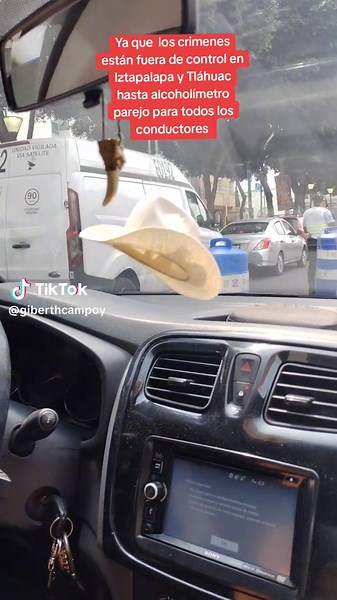 Controles de alcoholímetro en Iztapalapa y Tláhuac
