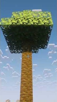 Minecraft Trees With REAL Physics!