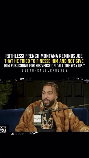Juicy Talk Radio on Instagram: "Damn joe. I mean I'm glad he got his cut but that was bad business up front for sure • @culturemillennials Joe was trynna keep that publishing 😭😭 🎥: @joeandjada"