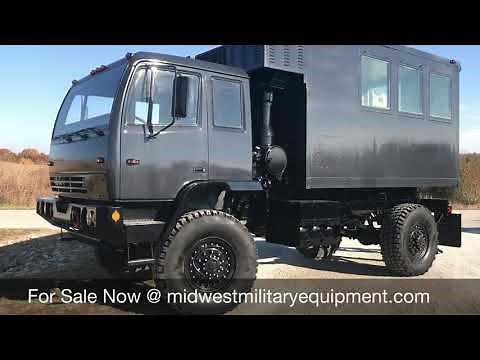 Custom Built M1079 Stewart & Stevenson 4x4 Camper Truck