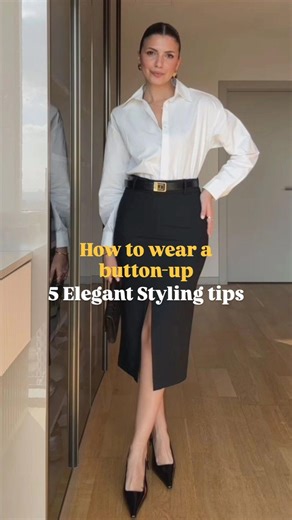How to Wear a Button Up: 5 Elegant Styling Tips for Every Occasion