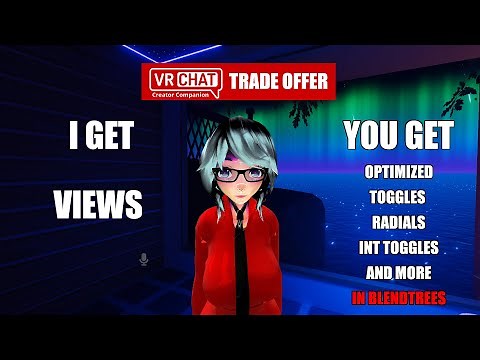 Direct Blendtrees Toggles, Hue Shifts, Int Toggles, Radials and more - VRChat Avatar Unity Tutorial