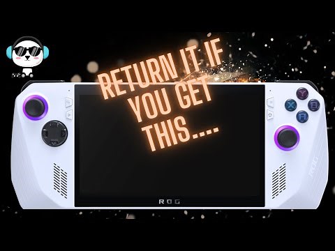 ASUS ROG Ally - Joystick Drift Issue