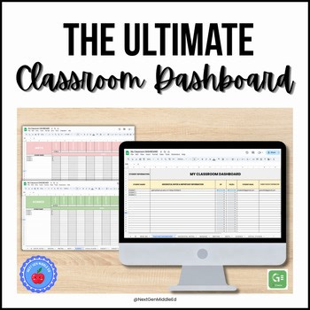 Grade-Book: The Ultimate Classroom Dashboard Resource - Google Sheets