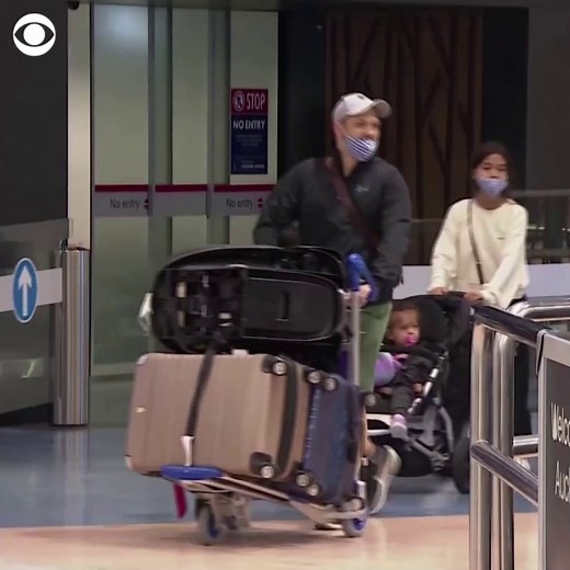 1.1M views · 1.1K reactions | New Zealand's borders fully reopened to visitors from around the world on Monday, for the first time since the COVID-19 pandemic closed them in March 2020. "It's been just too long, too long," one traveler said. https://cbsn.ws/3PSnPaT | CBS News | Facebook